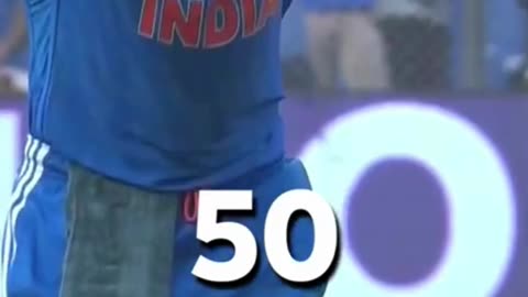 virat kohli complete 50th century in his ODI career.