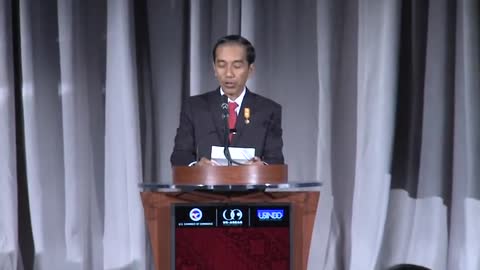 President Jokowi Delivers Speech at Gala Hosted by USINDO, US Chamber, and USABC