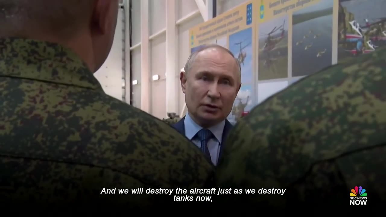 Putin says Russia has no designs on NATO counties but will shoot down F-16s supplied to Ukraine