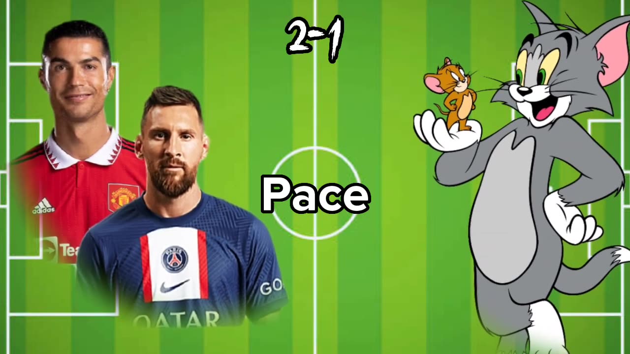 Ronaldo & Messi VS Tom & Jerry 🔥💪