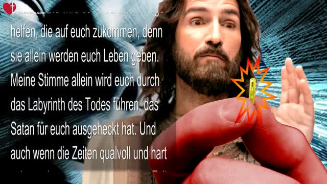 Wählt Mich, nicht Satan! Akzeptiert auf keinen Fall das Zeichen des Tieres ❤️ Liebesbrief von Jesus