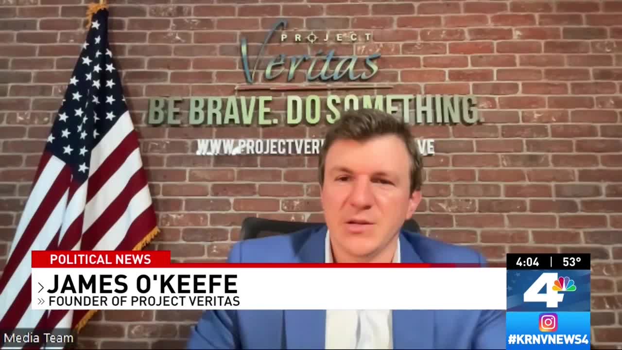NBC4 Covers Project Veritas Action Investigation Exposing Nevada Democratic Victory