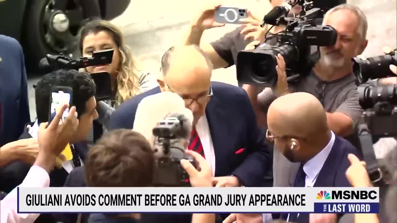 Lawrence: Giuliani's GA Grand Jury Appearance Should Terrify Trump