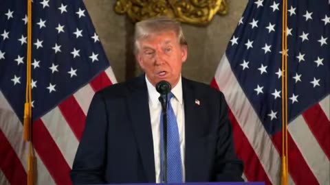 President-elect Trump Holds Press Conference at Mar-a-Lago