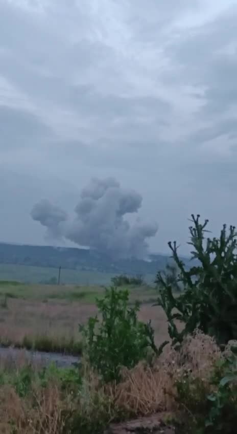 Footage from the Zaporozhye front