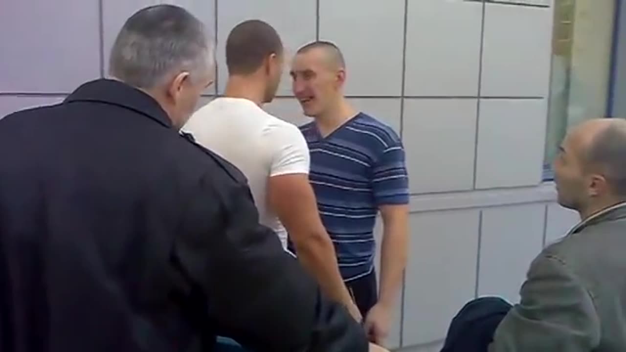 Russians Fight Over Vodka