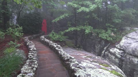 Rock City in The Fog