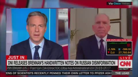 Brennan lies about his own briefing notes