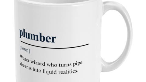 Plumbers Mug By Welovit ❤️