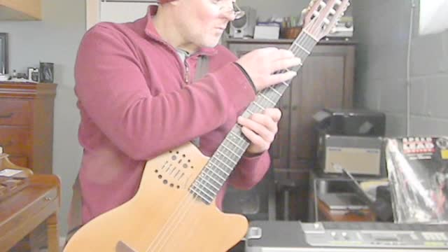 Guitar Tapping Composition "Smash the Fear" by Noel Schwenk