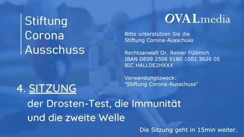 Corona Untersuchungsausschuss Termin 04 Der Drosten-Test-die Immunität und die zweite Welle