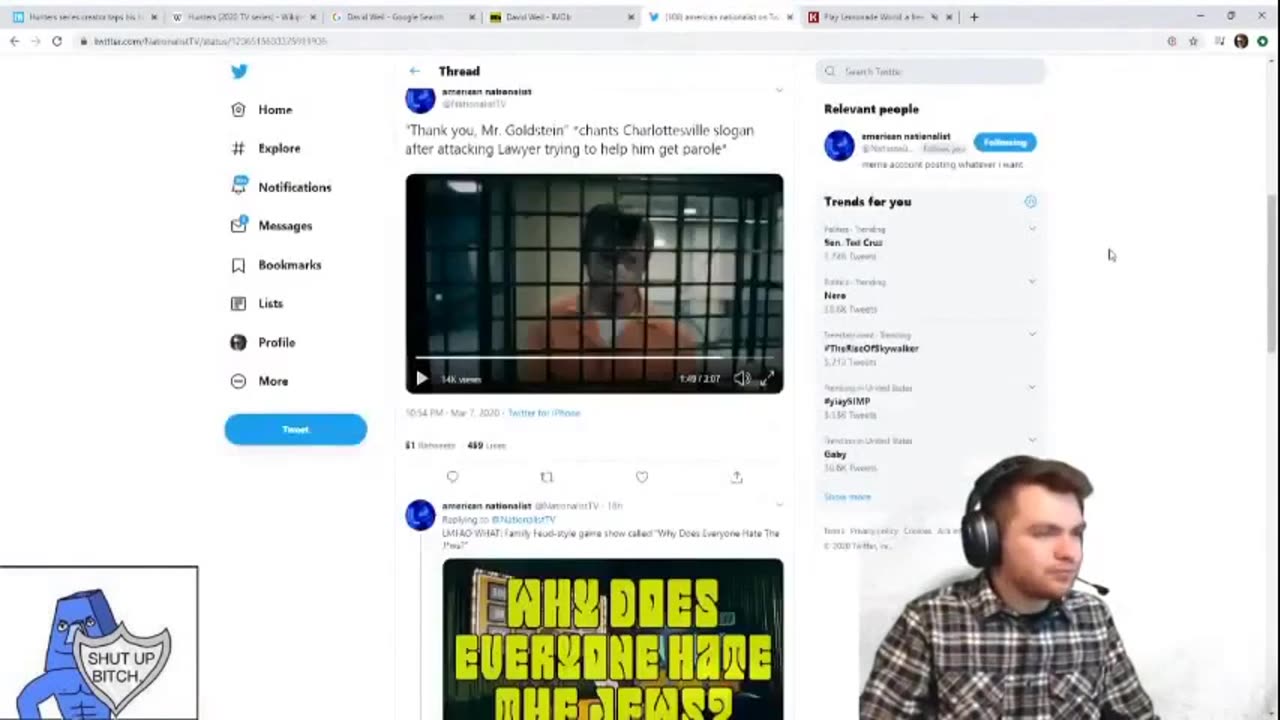 NICK FUENTES REVIEWS AMAZON'S NAZI HUNTERS SHOW