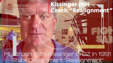 My Brush With Kissinger In 1991 - Czech "Realignment"