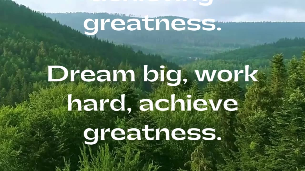 Uncover the formula for turning your dreams into reality and achieving greatness.#DreamBig