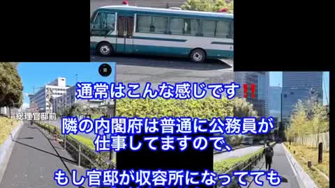 内閣府前 8月 令和デビューさんより