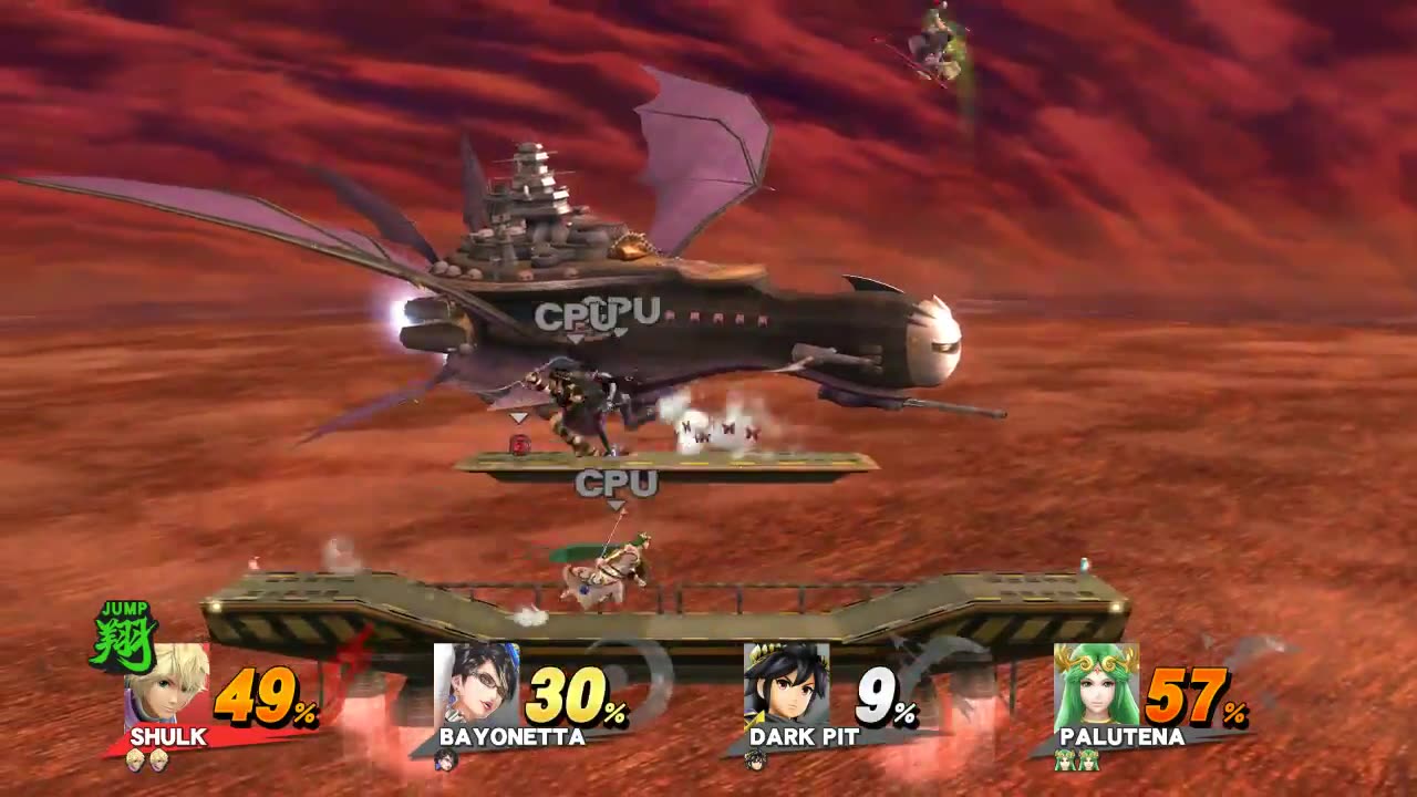 Super Smash Bros 4 Wii U Battle491