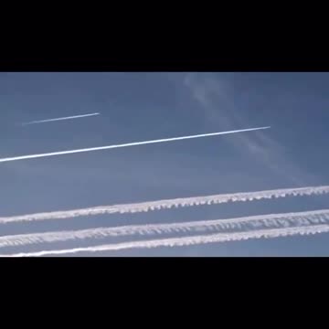 lines and lines of poison fill our skies everyday