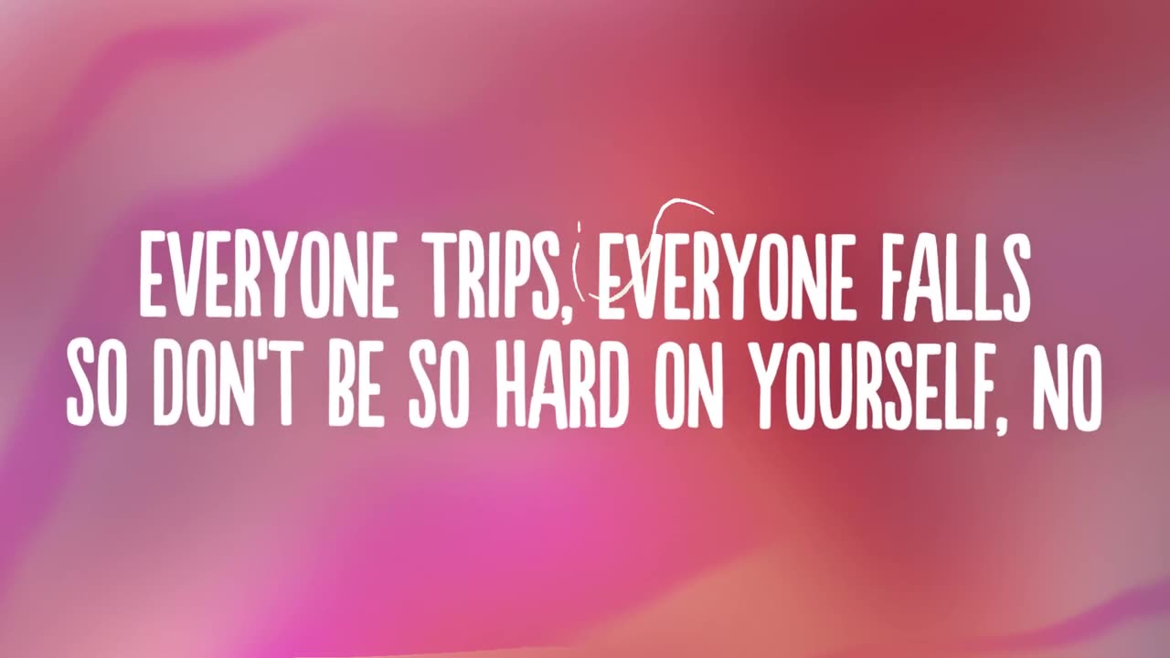 Jess Glynne - Don't Be So Hard On Yourself (Lyrics Video)