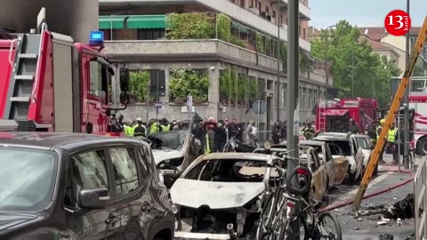 Explosion in Milan street injures one, foul play ruled out