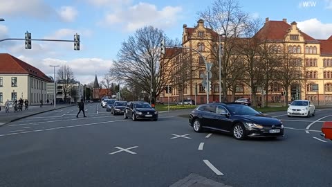 19.03.23 Oldenburger Autokorso mit ca. 50 Fahrzeugen