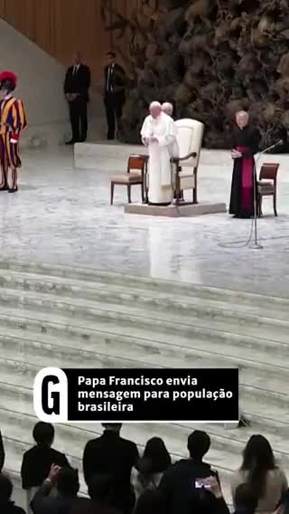 Papa faz pedido a Brasileiros