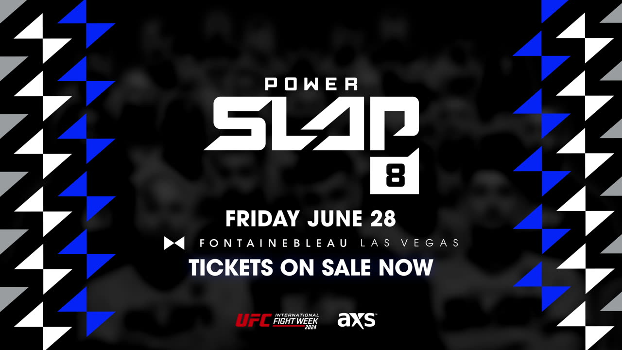 #PowerSlap8 is LIVE from the Fontainebleau Las Vegas June 28th 💥 Get your tickets NOW 🎟️