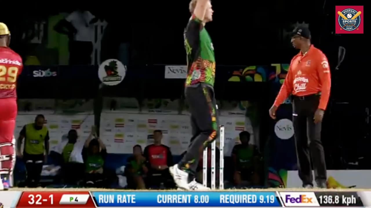 St Kitts and Nevis Patriots Vs Trinbago Knight Riders Highlights