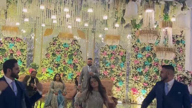 Asian weddind dance floor