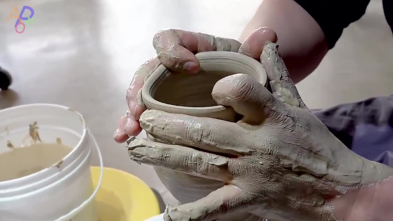 Luxury Teapot Making Process. Korean Pottery Master Craftsman-6