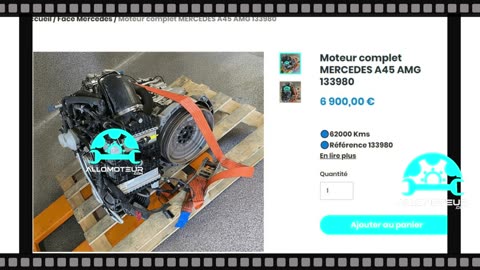 ALLOMOTEUR.COM - Moteur complet MERCEDES A45 AMG 133980