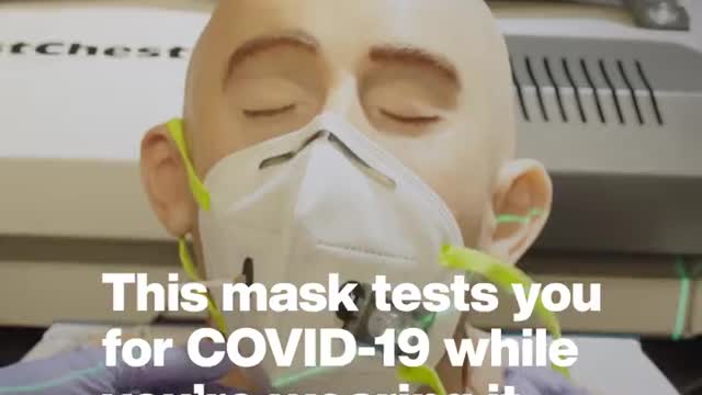 WEF now pushing a mask that tests you while on your face! Never need to breathe fresh air again!😳