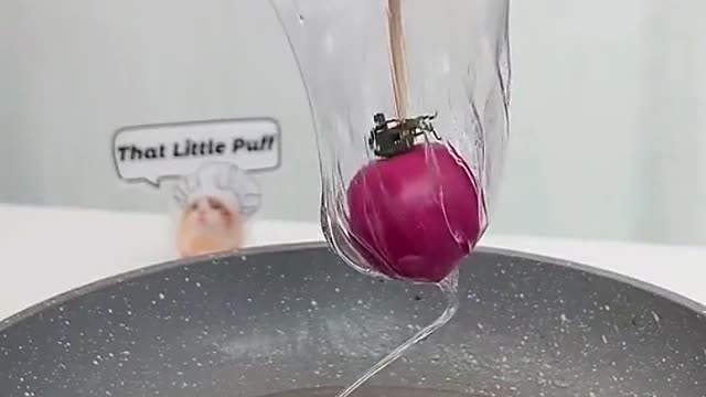 You know Puff is such a good chef.