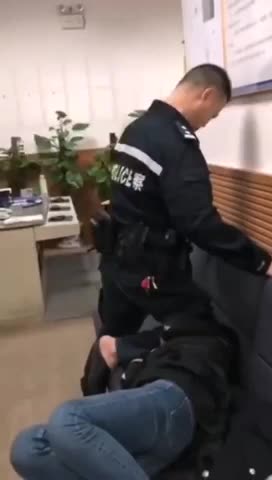 On another edition of American “They’re Just Like Us”: Police brutality China style