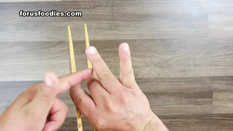 How to use chopsticks