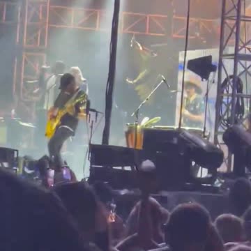 President Trump Video Message at Kid Rock Concert