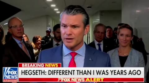 Peter Hegseth - "This Will Not Be A Process Tried In Media, I Don't Answer To Anyone Of You