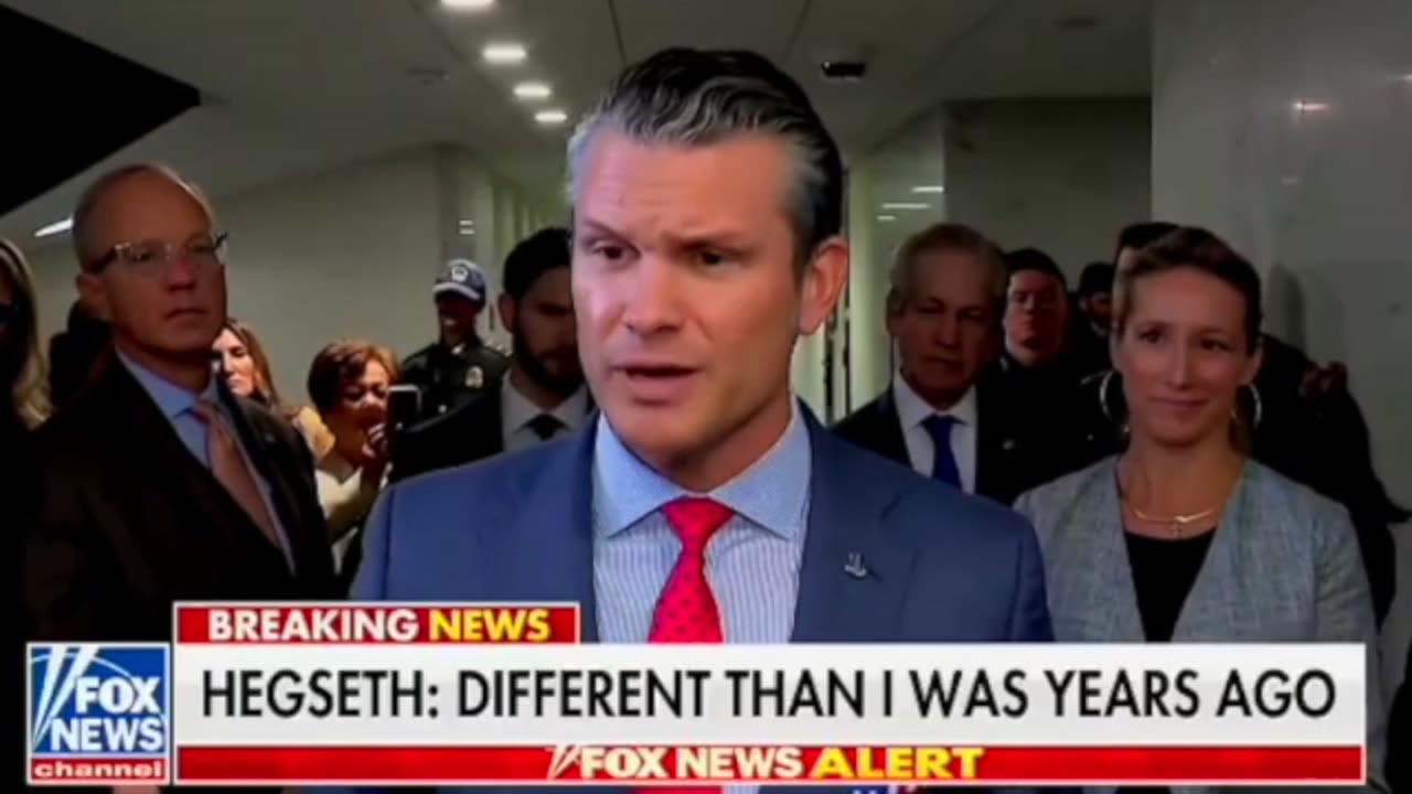 Peter Hegseth - "This Will Not Be A Process Tried In Media, I Don't Answer To Anyone Of You