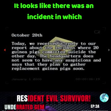 LET'S PLAY THE MOST UNDERRATED RESIDENT EVIL, SURVIVORS EP:3A PARADISE PRISON QUICK TRAILER #gaming