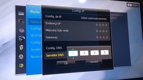 como mudar a dns da sua smart tv samsung 2022