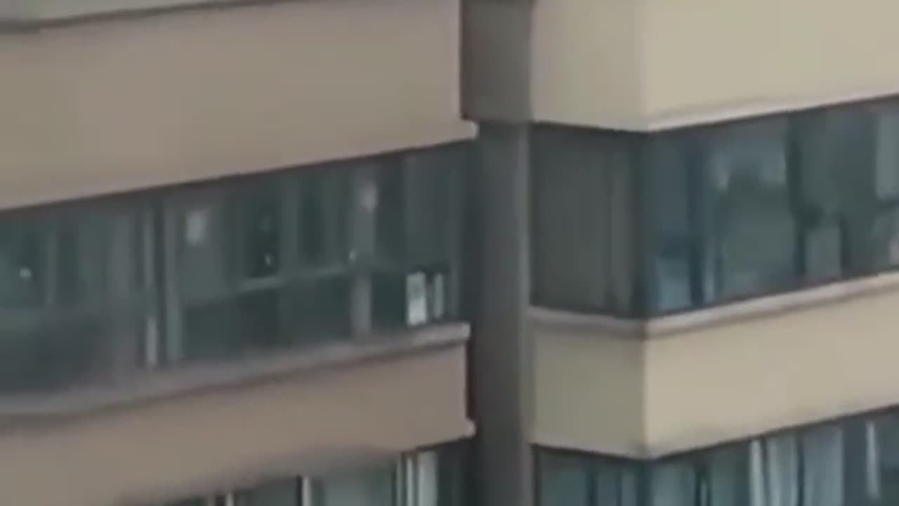 Kids Playing On Roof