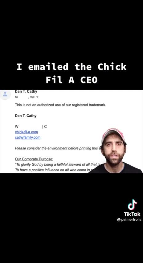 The CEO of Chick-fil-A donates to organize fight the Equality Act via @TikTokNews45