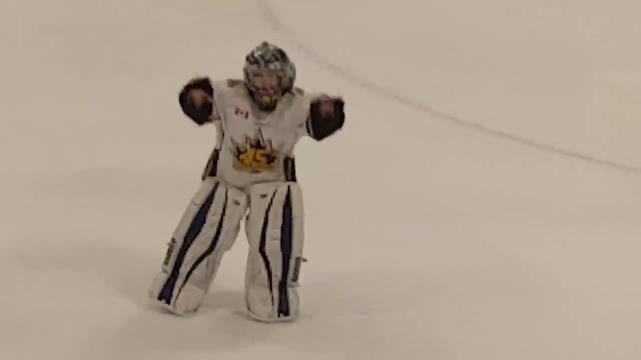 8 year old dancing goalie