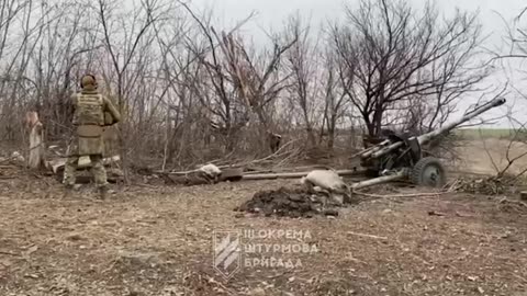 Incredible Footage from Ukrainian Artillery Brigade