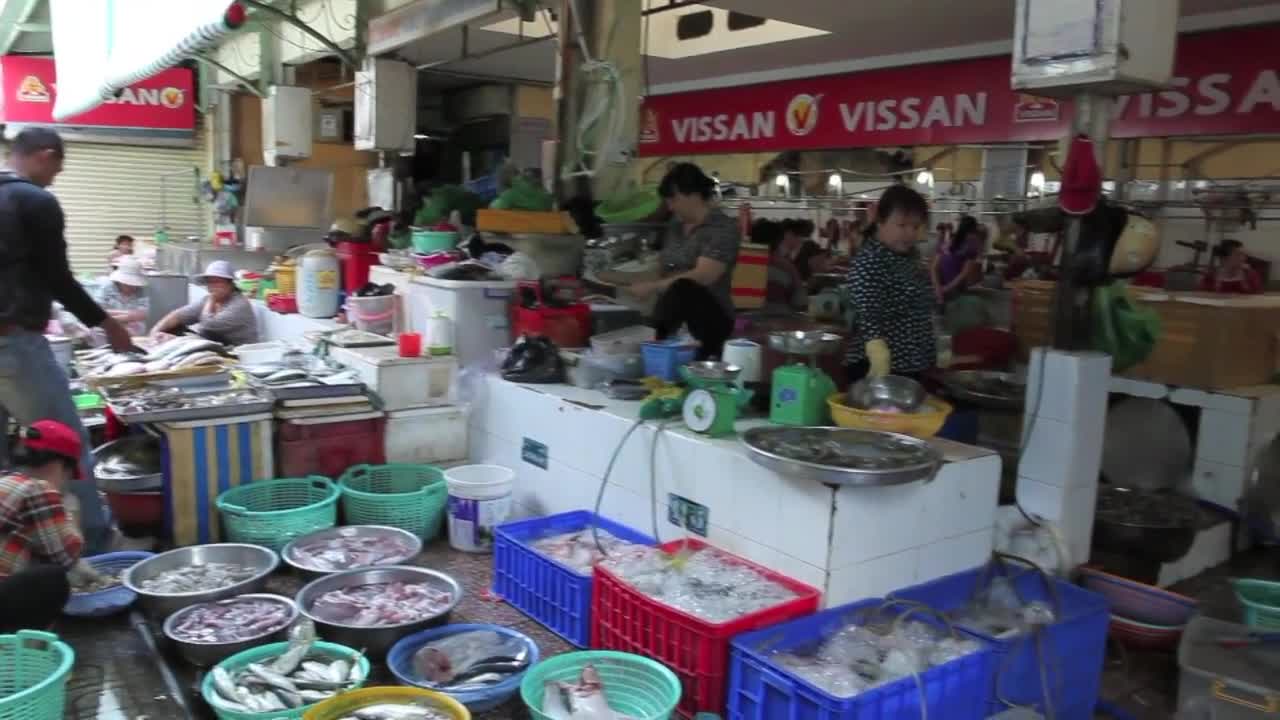 Ben Thanh Market: Seafood Stalls