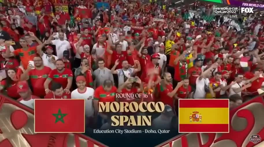 Morocco vs. Spain Highlights