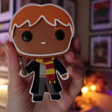 Shrek, But Harry Potter Gingerbread Funkos #funkopop #gingerbread #harrypotter #funko