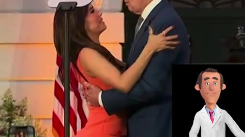 Eva Longoria and Joe Biden Awkward Hug Breakdown