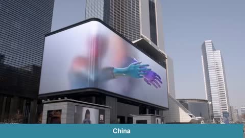 digital billboard all over the world