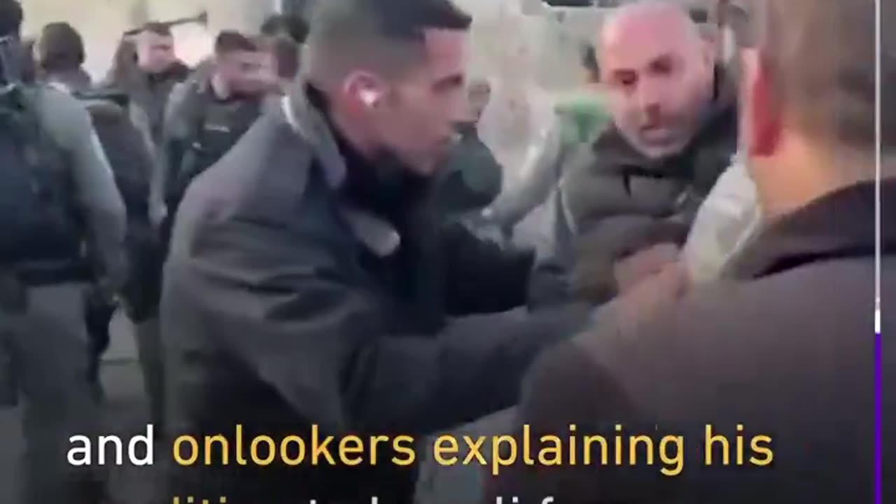 IDF Abuses Palestinian with Down Syndrome