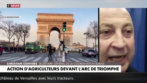 Résistance Paysanne Actions du 1er mars 2024 - LIBÉREZ PATRICK LEGRAS !